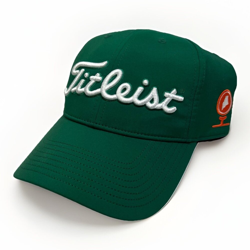 Titleist Golf Hat Adjustable Strapback Green White Korn Ferry Maine PGA Tour - Picture 2 of 10